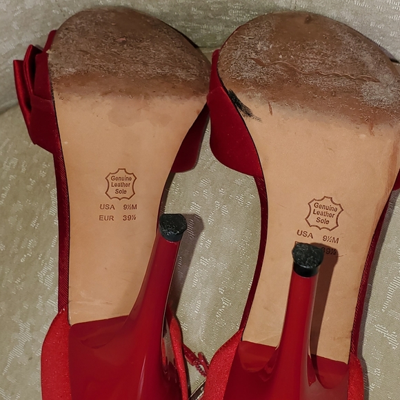 Satin heels - Picture 7 of 9